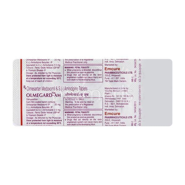 Olmegard AM Tablet 10'S