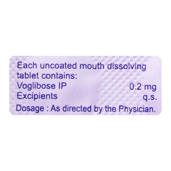 VOLIBOSE 0.2mg Tablet 10's