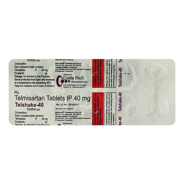 TELSHAKE 40 Tablet 10's