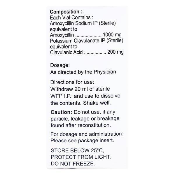 Acuclav 1.2Gm Injection 1's