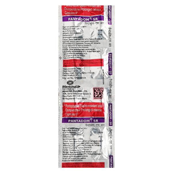 Pantadom SR Capsule 10'S