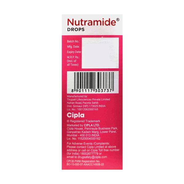 Nutramide Mixed Fruit Flavour Drops 15ml