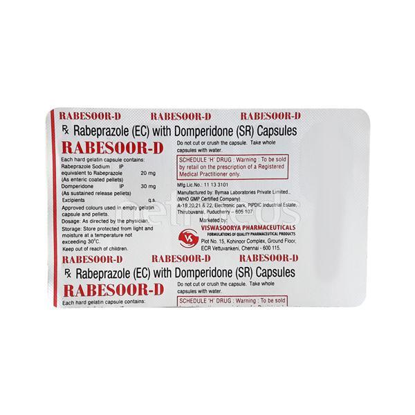 Rabesoor D Capsule 10'S