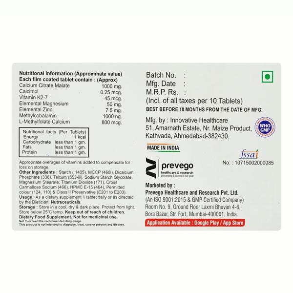 CALCIGIANT K2 7M Tablet 10's