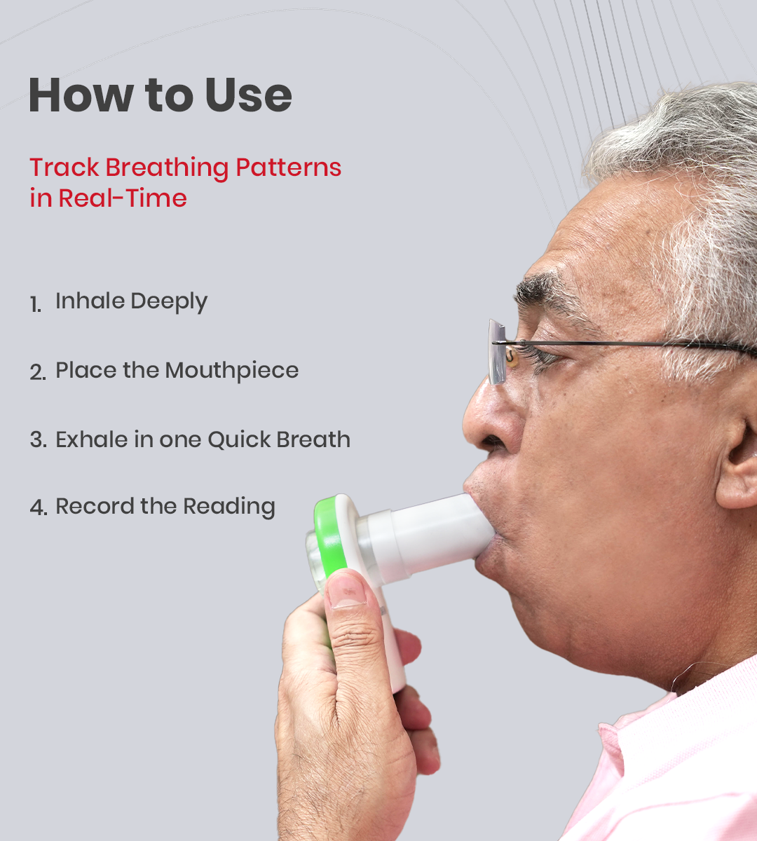AGEasy Premium Peak Flow Meter