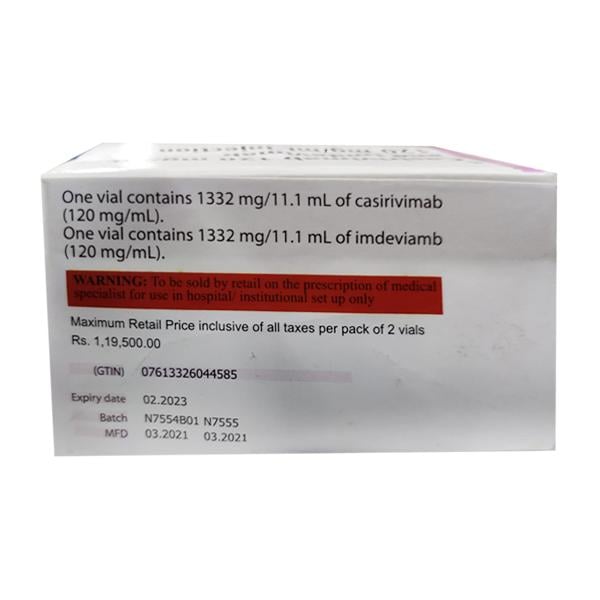 CASIRIVIMAB & IMDEVIMAB COMBO PACK Injection 1's
