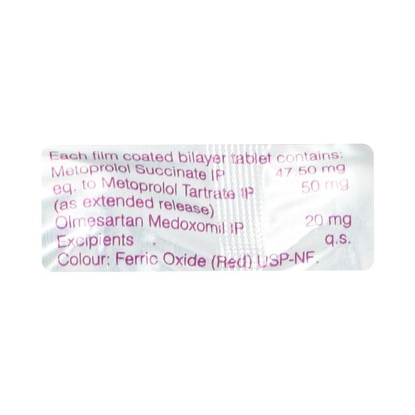 Olmezest Beta 50mg Tablet 10'S