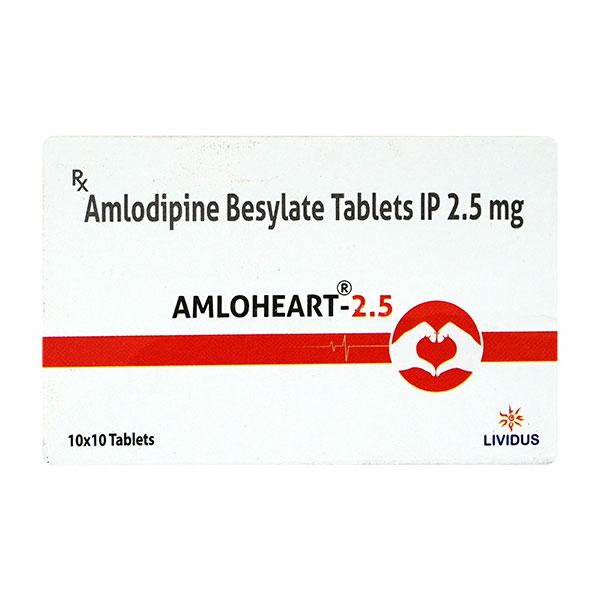 AMLOHEART 2.5 Tablet 10's