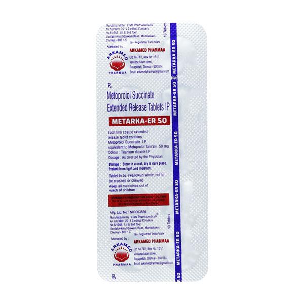METARKA ER 50mg Tablet 10's