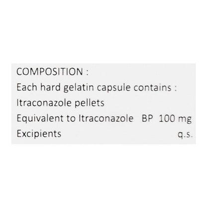 Onitraz 100mg Capsule 10'S