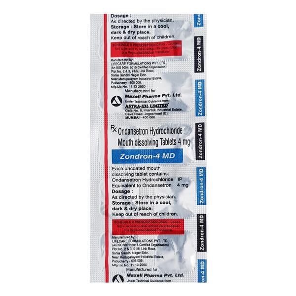 ZONDRON MD 4 Tablet 10's