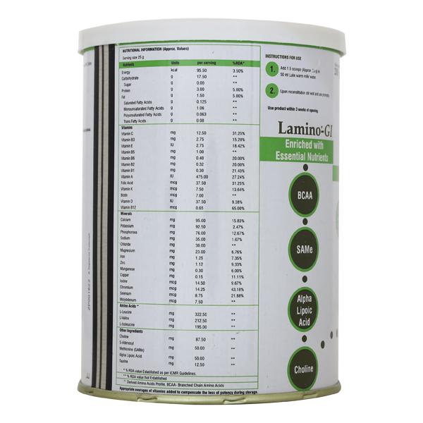 Lamino GI Sugar Free Cherry Flavour Powder 200gm