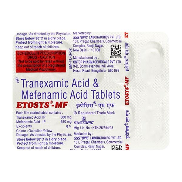 Etosys MF Tablet 10'S