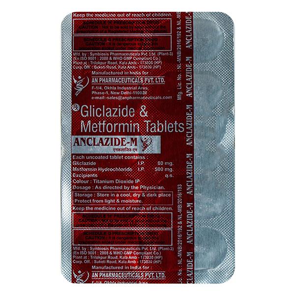 Anclazide M Tablet 10'S