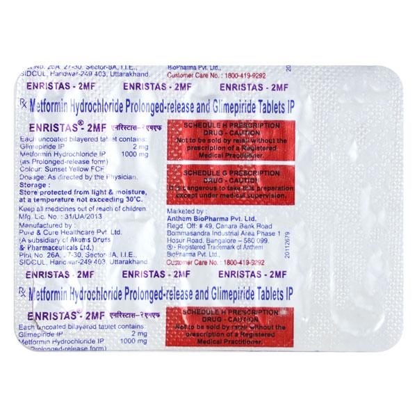 Enristas 2Mf Tablet 10'S