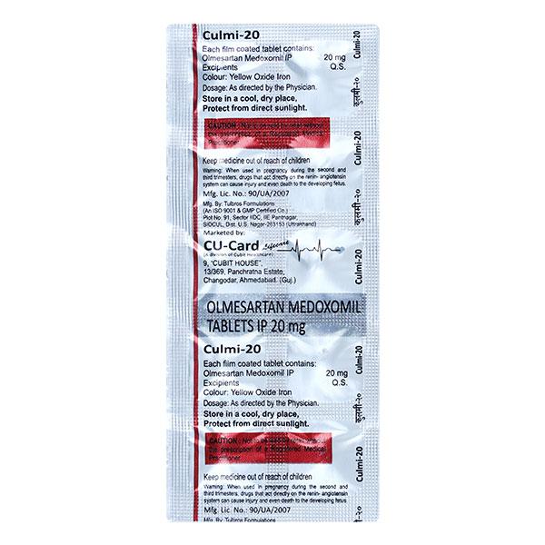 CULMI 20 Tablet 10's