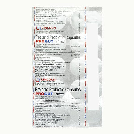 Progut Capsule 10'S
