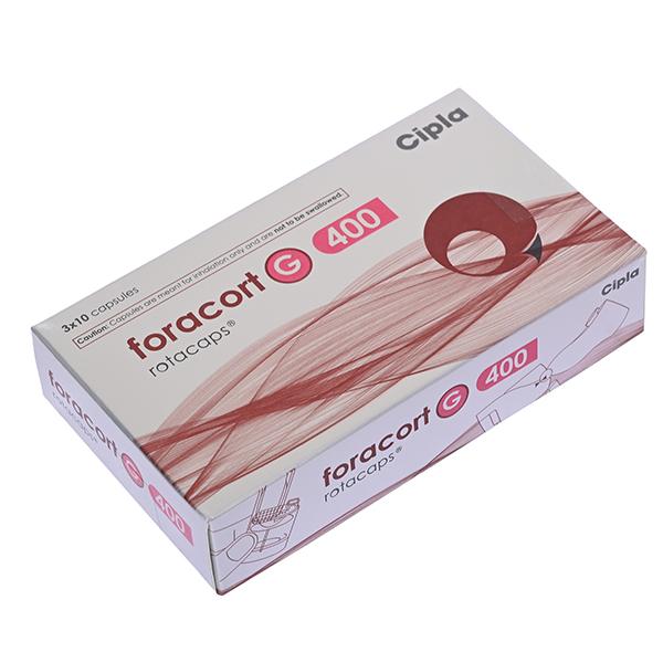 FORACORT G 400 Rotacap 30's