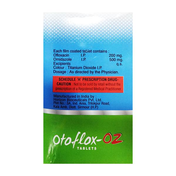 OTOFLOX OZ Tablet 10's