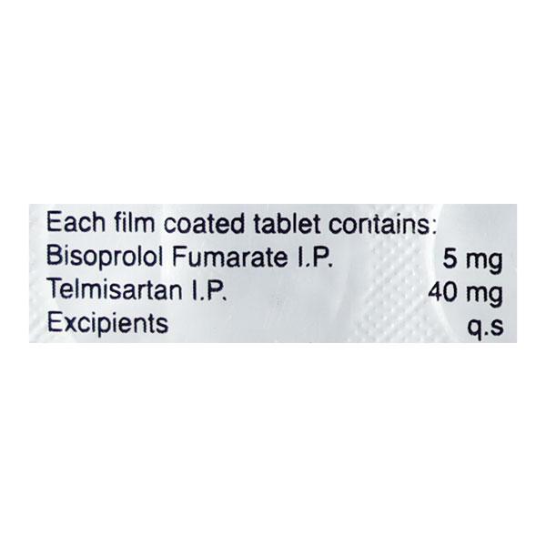 TELSAR BISO 5 Tablet 10's