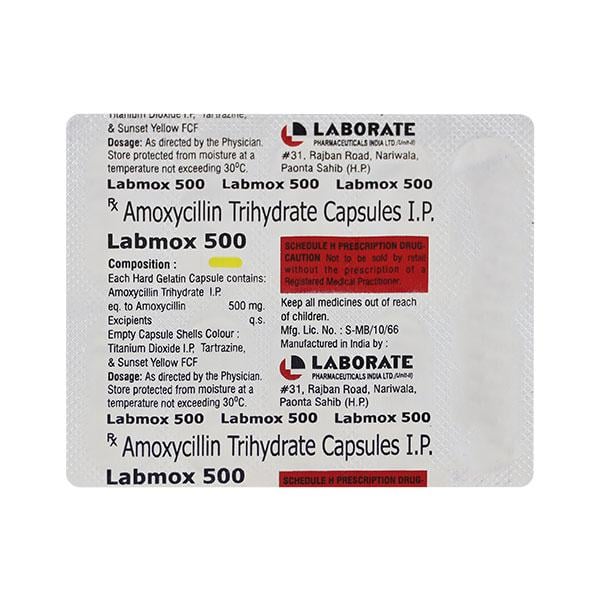 LABMOX 500 Capsule 10's