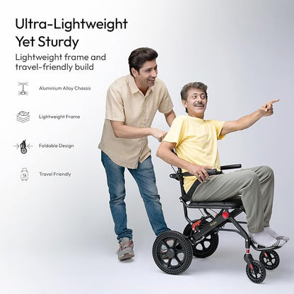 Frido Foldable Travel Wheelchair