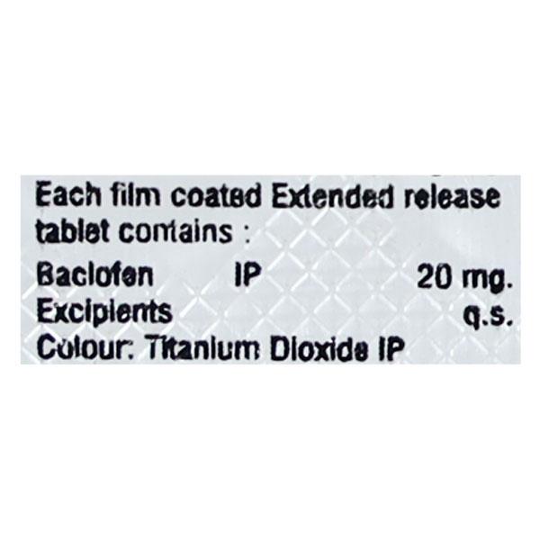 BACLOSPAS XL 20 Tablet 10's