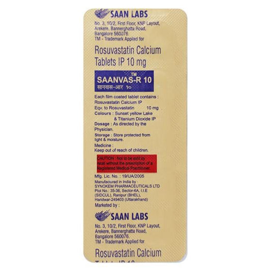SAANVAS R 10mg Tablet 10's