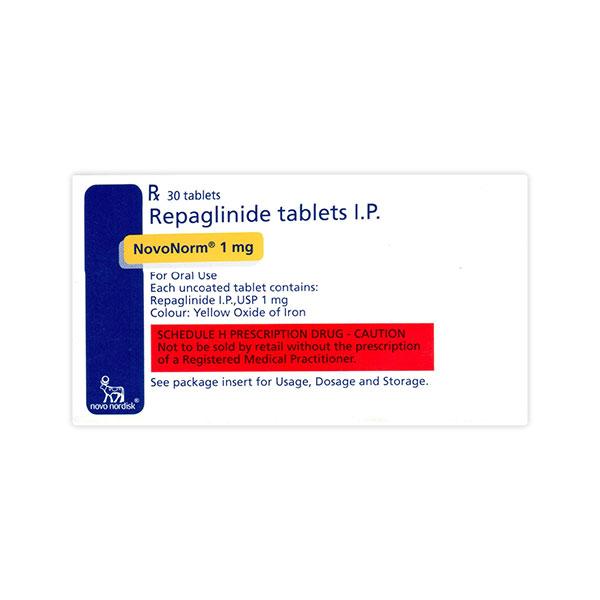 Novonorm 1mg Tablet 15'S