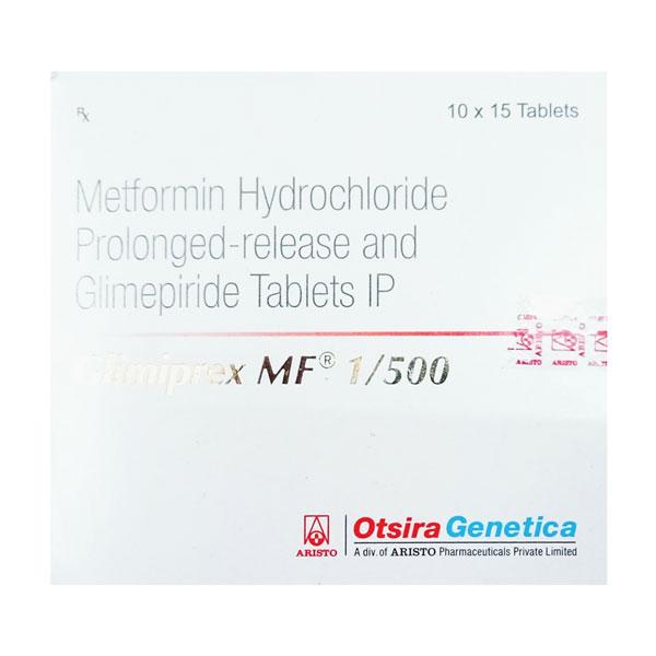 GLIMIPREX MF 1/500 Tablet 15's