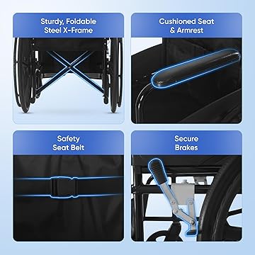 Frido Everyday Foldable Wheelchair