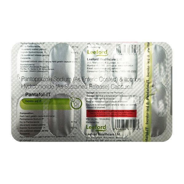 PANTAFOL IT Capsule 10's