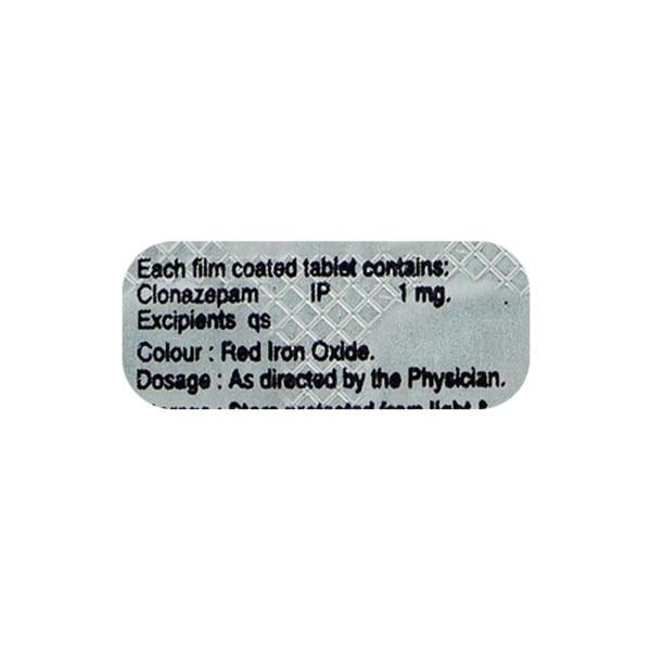Clonam 1mg Tablet 10'S