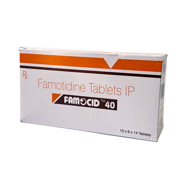 Famocid 40mg Tablet 14'S
