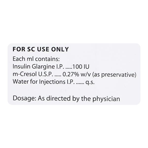 Glaritus New 100IU Cartridge 3X3ml