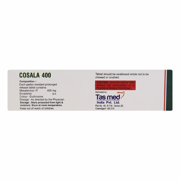 COSALA 400mg Tablet 10's