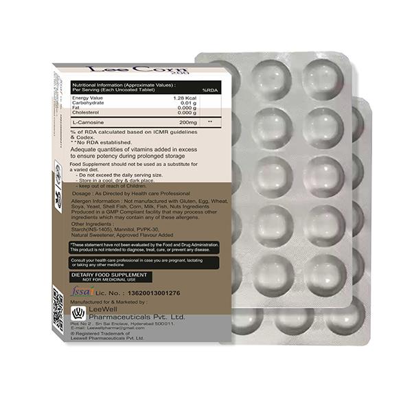LEECORN 200 Chewable Tablet 15's
