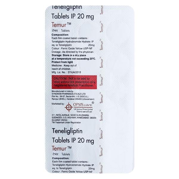 TEMUR Tablet 15's