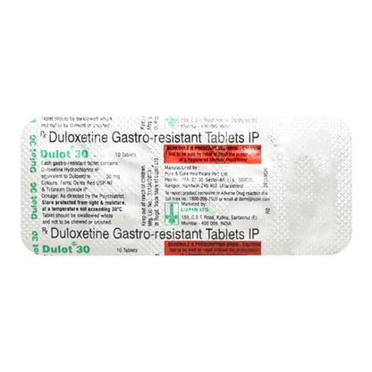 DULOT 30 Tablet 10's