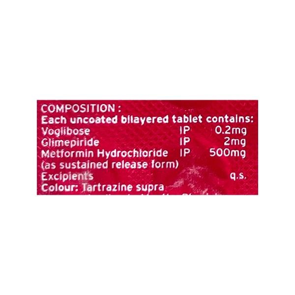 Ozomet VG 2mg Tablet 15'S