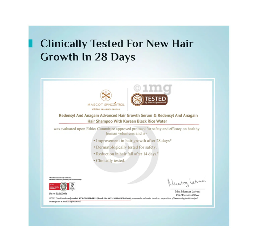 Pilgrim 3% Redensyl, 4% Anagain & 5% Capilia Stem Cell Complex Advanced Hair Growth Serum