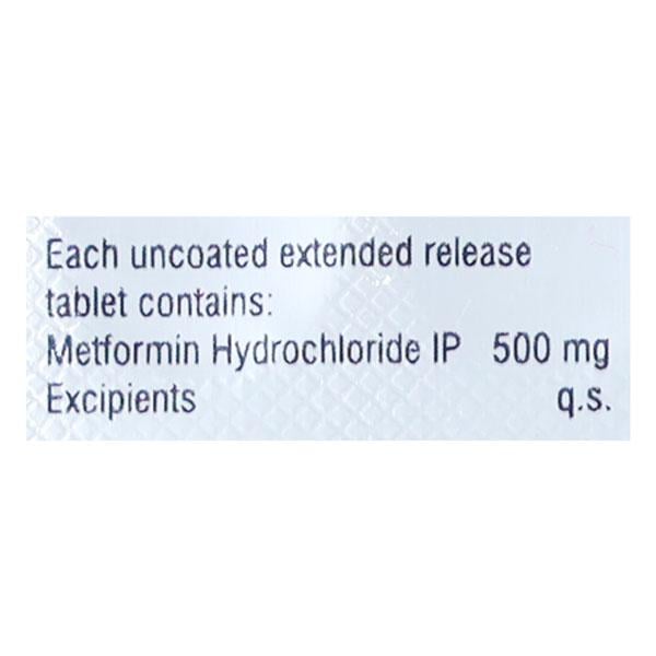Metgem 500mg Tablet 10'S