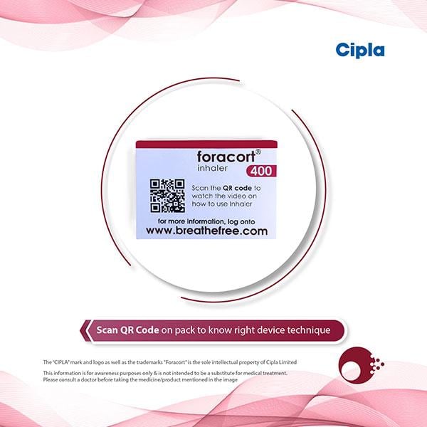 Foracort 400 Inhaler 120Md