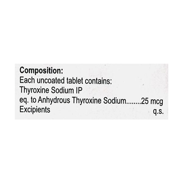 TOYOPHARMIN 25mcg Tablet 100's