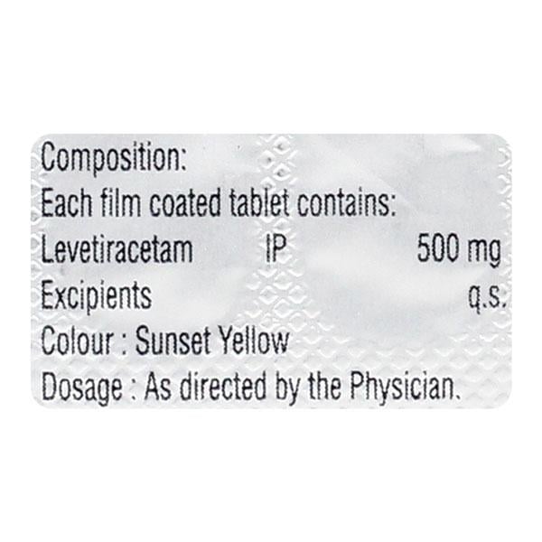 Levecad 500mg Tablet 10'S