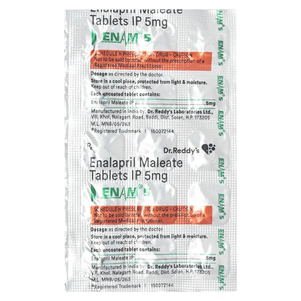 Enam 5mg Tablet 15'S
