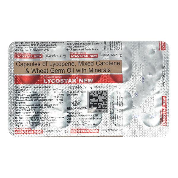 Lycostar New Capsule 10'S