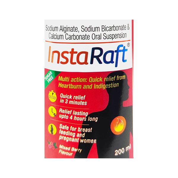 INSTARAFT SUGAR FREE MIXED BERRY FLAVOUR Oral Suspension 200ml
