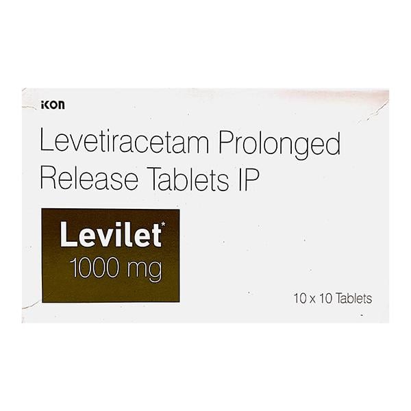 LEVILET 1000mg Tablet 10's