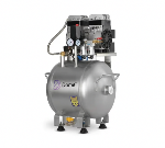 Medtech Dome Dental Compressor -Steel (SS) - 40 Ltr
